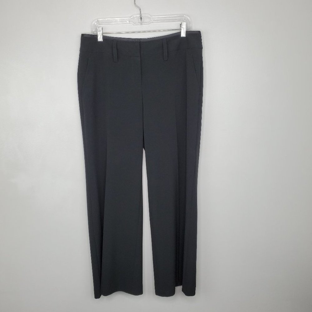 Moda International The Marisa Fit Black Dress Pants, Size 12 Short